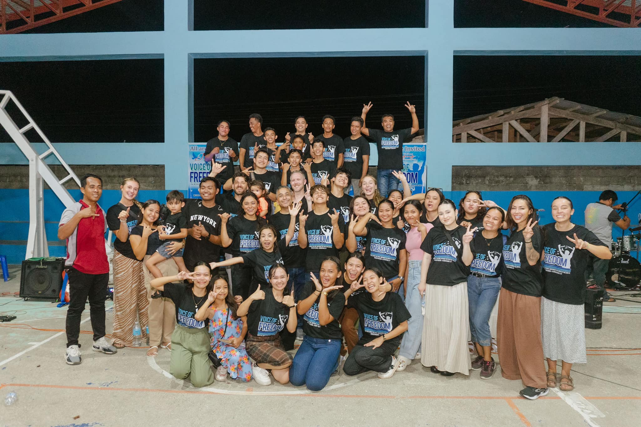 Young Freedom youth group photo