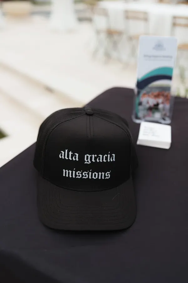 Alta Gracia Missions hat and brochure