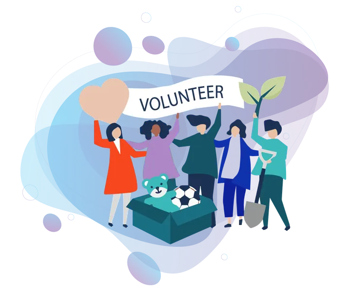 Volunteer illustration